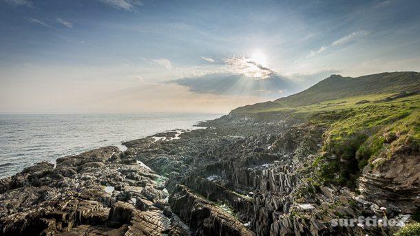 South West Coastal Path Sunset