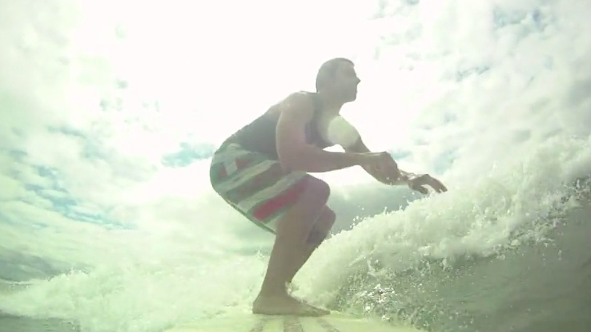 Saunton small wave surfing video cover