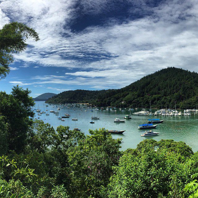 Life in paradise never gets dull. #brazil #ubatuba #beach