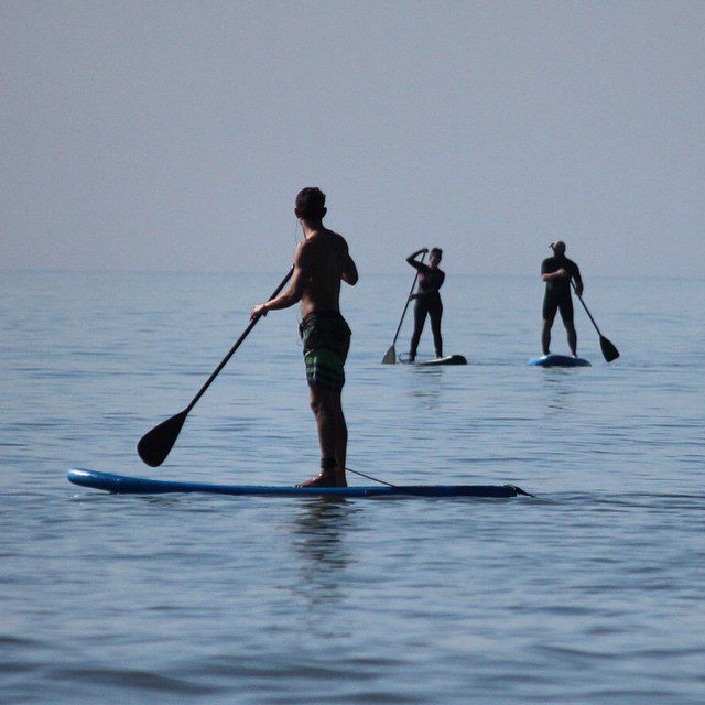 Afternoon glass. #woolacombe #devon #sup #standuppaddle Photo by: @essexrambler