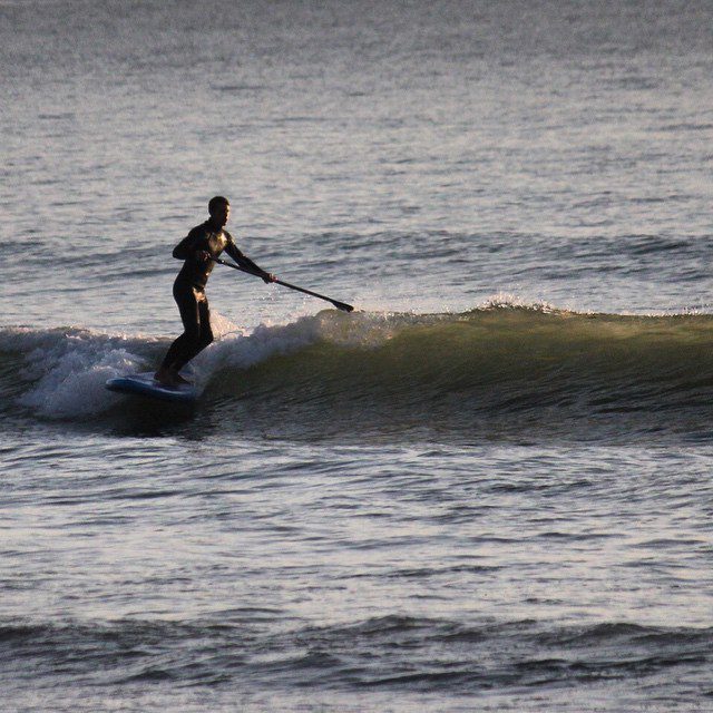 Another evening cruiser. #woolacombe #devon #standuppaddle #surfing. Photo by: @essexrambler