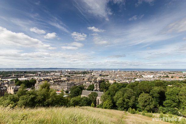 Edinburgh lookout