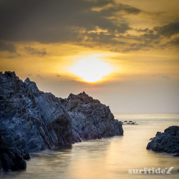 Barricane Beach ND Sunset